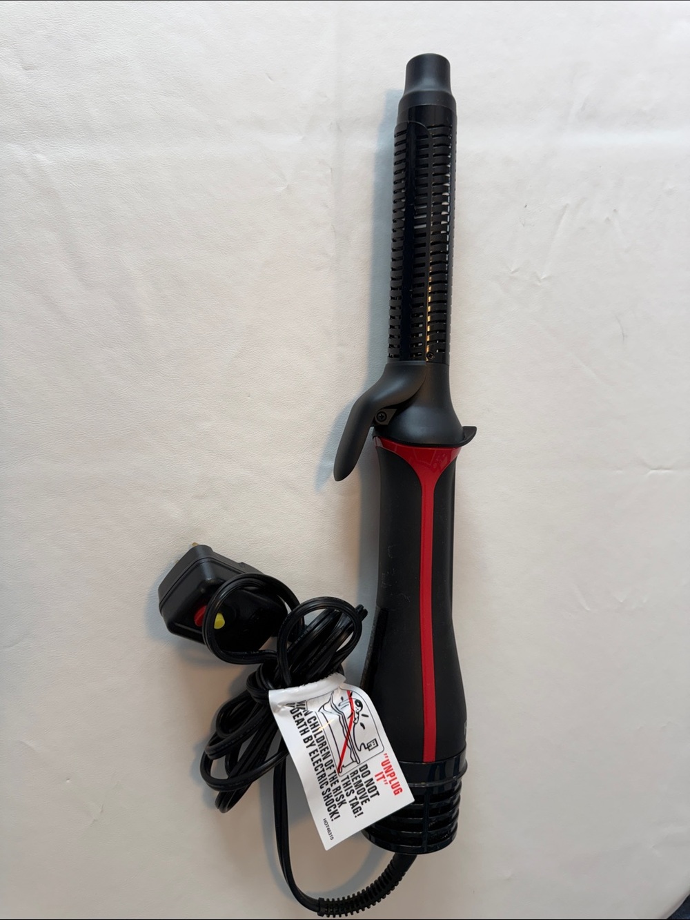 Revlon Black and Red Styling Curling Iron Brush